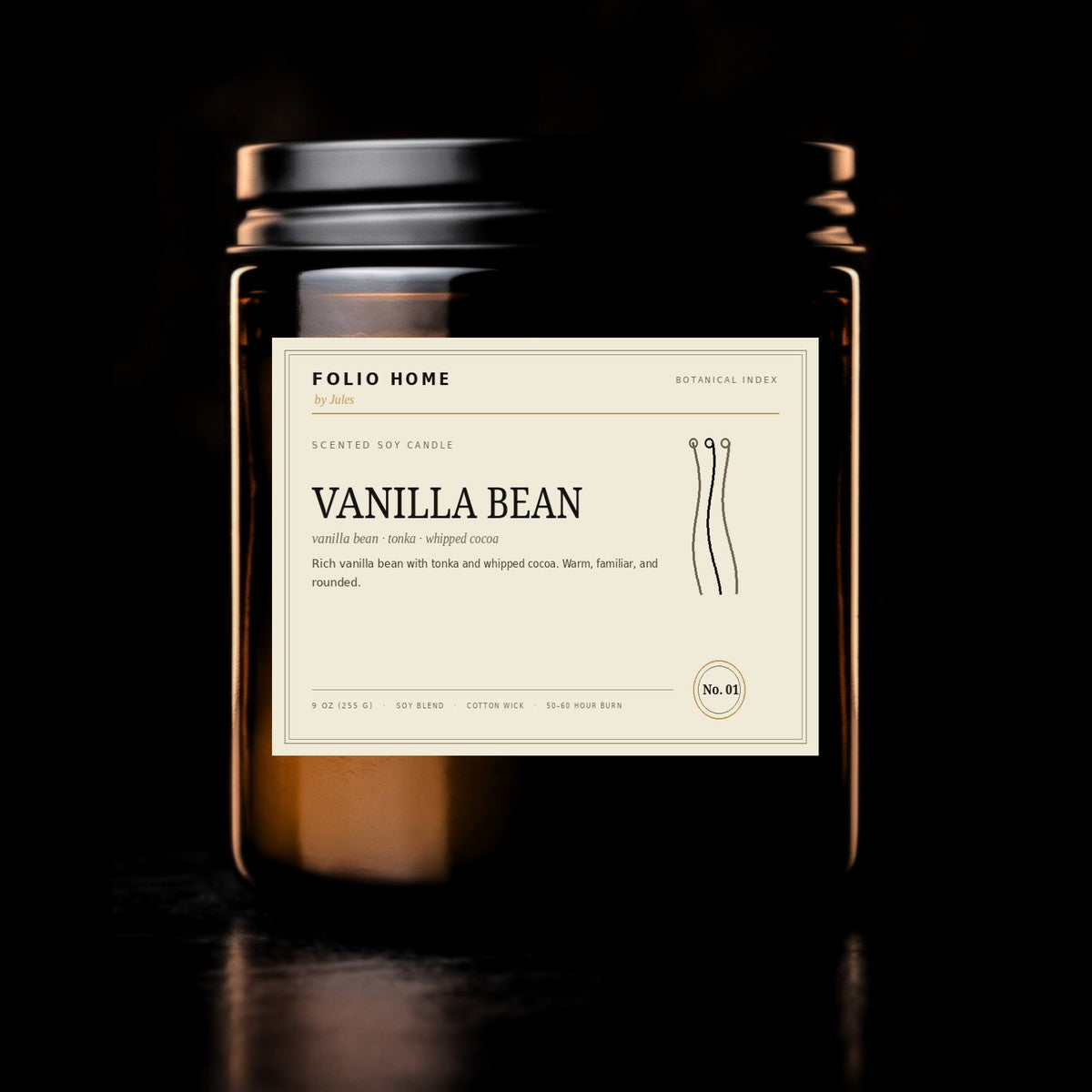 Scented Soy Candle — 9 oz